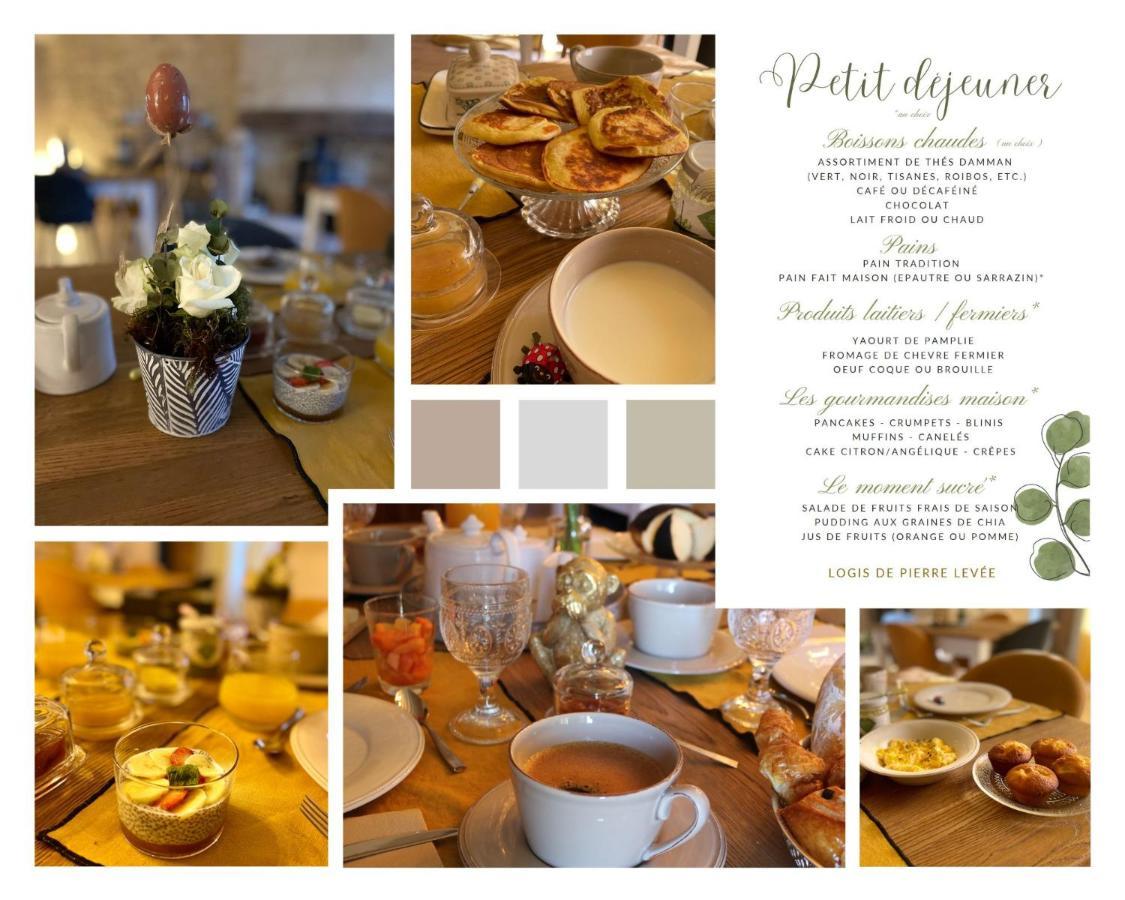 Logis De Pierre Levee Bed and Breakfast Bessines Εξωτερικό φωτογραφία